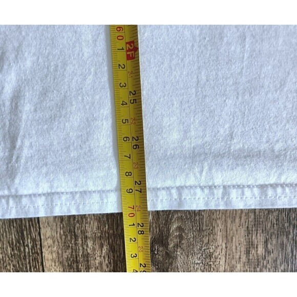 🔴 Men In Black Shirt Men Large White Short Sleeve Graphic Tee Universal Studio - Picture 9 of 9